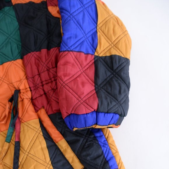 Colorful Patchwork Utility Jacket - Picture 7 of 15